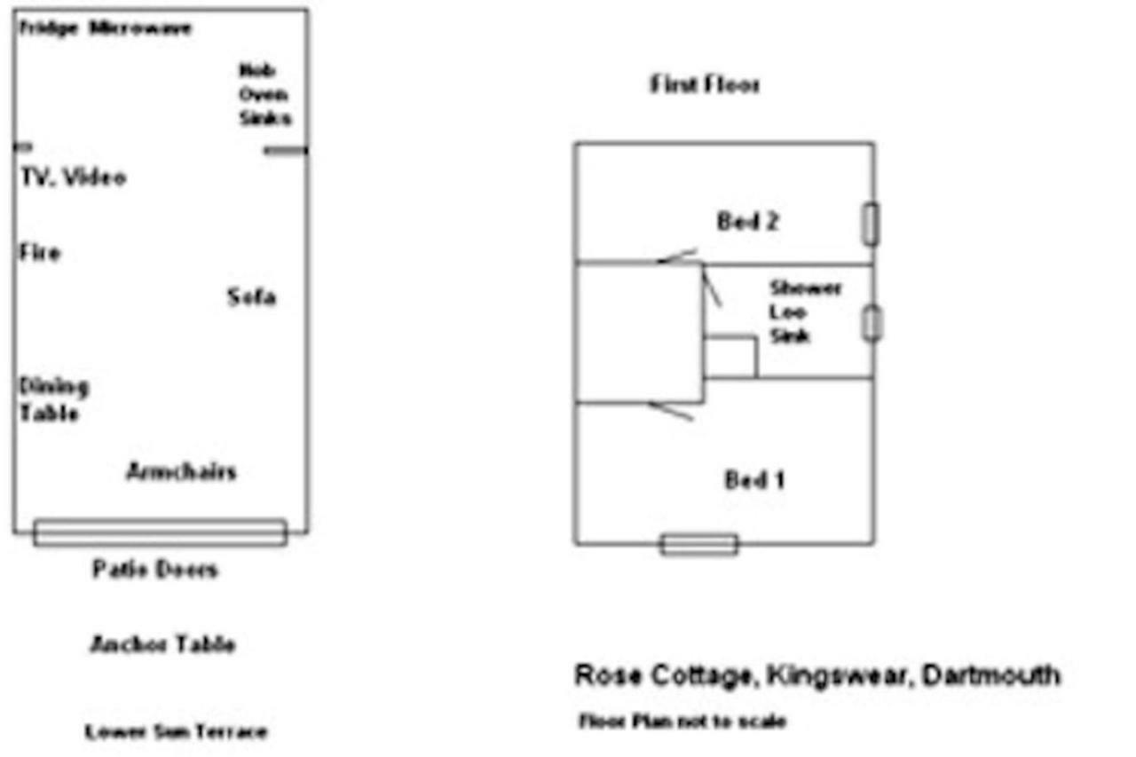 Rose Cottage ดาร์ตมัธ ภายนอก รูปภาพ